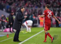 Fussball 1. Bundesliga Saison 18/19: FC Bayern Muenchen - VfB Stuttgart
