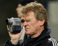 Torwarttrainer  Maier als Hobbyfilmer