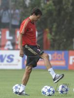 FUSSBALL SERIE A: Trainer Massimiliano Allegri (Milan)