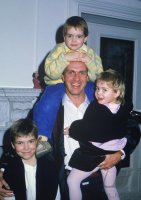 Fussball International: Karl-Heinz RUMMENIGGE  mit Kindern