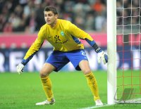 Fussball 1. Bundesliga, Saison 2011/2012: Torwart Sebastian Mielitz (SV Werder Bremen)