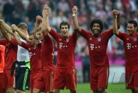 Fussball 1. Bundesliga, Saison 2011/2012:  FC Bayern Muenchen - VfB Stuttgart