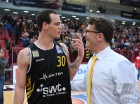 Basketball 1. Bundesliga 17/18 Hauptrunde: Walter Tigers Tuebingen - BG Goettingen