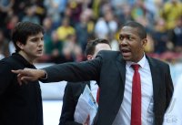 Basketball 1. Bundesliga 14/15 Hauptrunde:  Walter Tigers Tuebingen - Artland Dragons