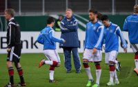 Fussball U 21 Laenderspiel: DFB Trainer Horst Hrubesch (Deutschland)