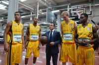 Basketball 1. Bundesliga 2013/2014:  Teampraesentation  Walter Tigers Tuebingen