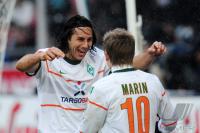 FUSSBALL, 1. BUNDESLIGA, 22. Spieltag: Hannover - Bremen