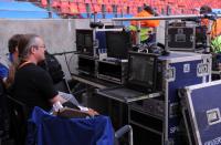 FUSSBALL WM 2010: Die Fernsehanstalten bereiten sich auf die TV Uebertragung vor