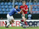 U21-Europameisterschaft: Weissrusland - Italien, Zweikampf mit HLEB