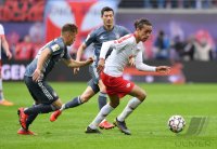 Fussball 1. Bundesliga Saison 18/19: RB Leipzig - FC Bayern Muenchen