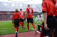 Fussball 1. Bundesliga, Saison 2012/2013:  Bayer 04 Leverkusen - Borussia Moenchengladbach