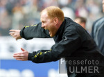 Fussball 1. Bundesliga: Hamburger SV - Dortmund, Sammer sauer