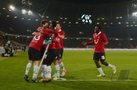 Fussball 1. Bundesliga Saison 12/13: Hannover - Moenchengladbach