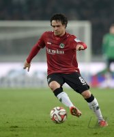 Fussball, 1. Bundesliga  Saison 2014/2015: Hannover 96 - SC Paderborn 07