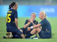 FUSSBALL  Olympia 2008   Vorrunde  Frauen  China - Schweden
