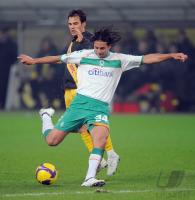 Fussball DFB Pokal  Achtelfinale 08/09   Borussia Dortmund - Werder Bremen