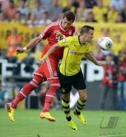 Fussball 1. Bundesliga, Supercup 2013/2014: Borussia Dortmund - FC Bayern Muenchen