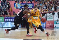 Basketball 1. Bundesliga 15/16 Hauptrunde: Walter Tigers Tuebingen -  Giessen 46ers