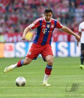 Fussball, 1. Bundesliga  Saison 2013/2014: Claudio Pizarro (FC Bayern Muenchen)