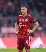 Fussball 1. Bundesliga Saison 21/22: Joshua Kimmich (FC Bayern Muenchen) in Corona - Quarantaene