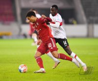 Fussball 1. Bundesliga Saison 21/22: VfB Stuttgart - FC Bayern Muenchen