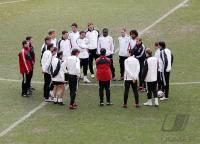 Fussball Training Deutsche Nationalmannschaft