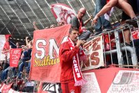 Fussball, 1. Bundesliga  Saison 13/14: Jubel FC Bayern Muenchen mit Schale