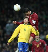 Fussball International Testspiel  Brasilien - Portugal