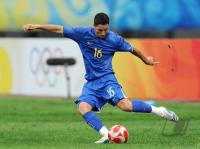 FUSSBALL  Olympia 2008   Vorrunde  Maenner   Neuseeland - Brasilien