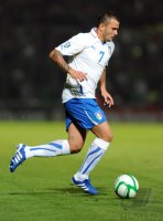 FUSSBALL INTERNATIONAL  EM 2012 - Qualifikation : Simone PEPE (Italien)