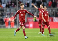 Fussball 1. Bundesliga Saison 21/22: FC Bayern Muenchen - SpVgg Greuther Fuerth