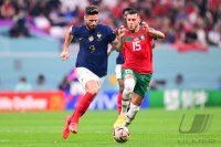 FUSSBALL WM 2022 Halbfinale Frankreich - Marokko