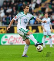 FUSSBALL, 1. BUNDESLIGA, 29. Spieltag: Wolfsburg, MISIMOVIC Einzelaktion