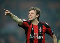 FUSSBALL SERIE A:   Antonio  Cassano (AC Mailand) (AC Mailand ( AC Mailand)