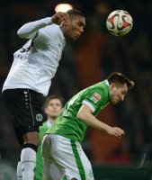 Fussball, 1. Bundesliga  Saison 2014/2015: SV Werder Bremen - Hannover 96