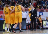 Basketball 1. Bundesliga 14/15 Hauptrunde: Walter Tigers Tuebingen - Alba Berlin