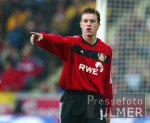 Fussball 1. Bundesliga: Leverkusen, BALTISCH zeigend