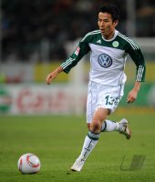 Fussball: 1. Bundesliga Saison 2010/2011: Wolfsburg - Moenchengladbach