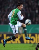 FUSSBALL, DFB POKAL, ACHTELFINALE: WERDER, OEZIL Einzelaktion