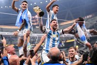 FUSSBALL WM 2022 Finale: Argentinien - Frankreich