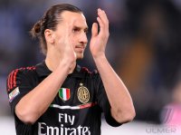 FUSSBALL SERIE A:  Zlatan Ibrahimovic (AC Mailand)