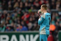 Fussball, 1. Bundesliga  Saison 2013/2014: SV Werder Bremen - Borussia Moenchengladbach