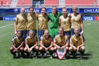 Fussball Frauen FIFA U 20  WM  2008  Frankreich - USA