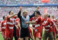 Fussball 1. Bundesliga: 07/08  Bayern Muenchen - Hertha BSC Berlin