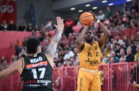 Basketball 2. Bundesliga 24/25: Tigers Tuebingen - Bozic Estriche Knights Kirchheim