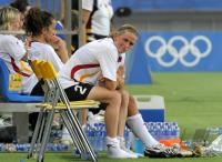 FUSSBALL  Olympia 2008  Peking  Halbfinale Brasilien - Deutschland