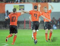 FUSSBALL INTERNATIONAL: Holland - Mexiko