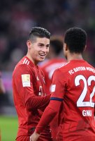 Fussball 1. Bundesliga Saison 18/19: FC Bayern Muenchen - FC Schalke 04