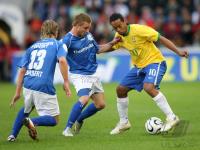 Fussball WM 2006: Trainingsspiel Brasilien-Fluminense Football Club