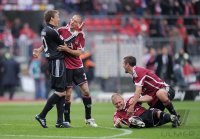 Fussball 1. Bundesliga  Saison 2010/2011:  JUBEL 1. FC Nuernberg